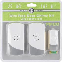 Pifco Mains Cordless Doorchime Twin Pack [ELA1162GE]